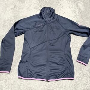 Mammut Jacket Womens Medium Blue Full-Zip Fleece Outdoor Gorp
